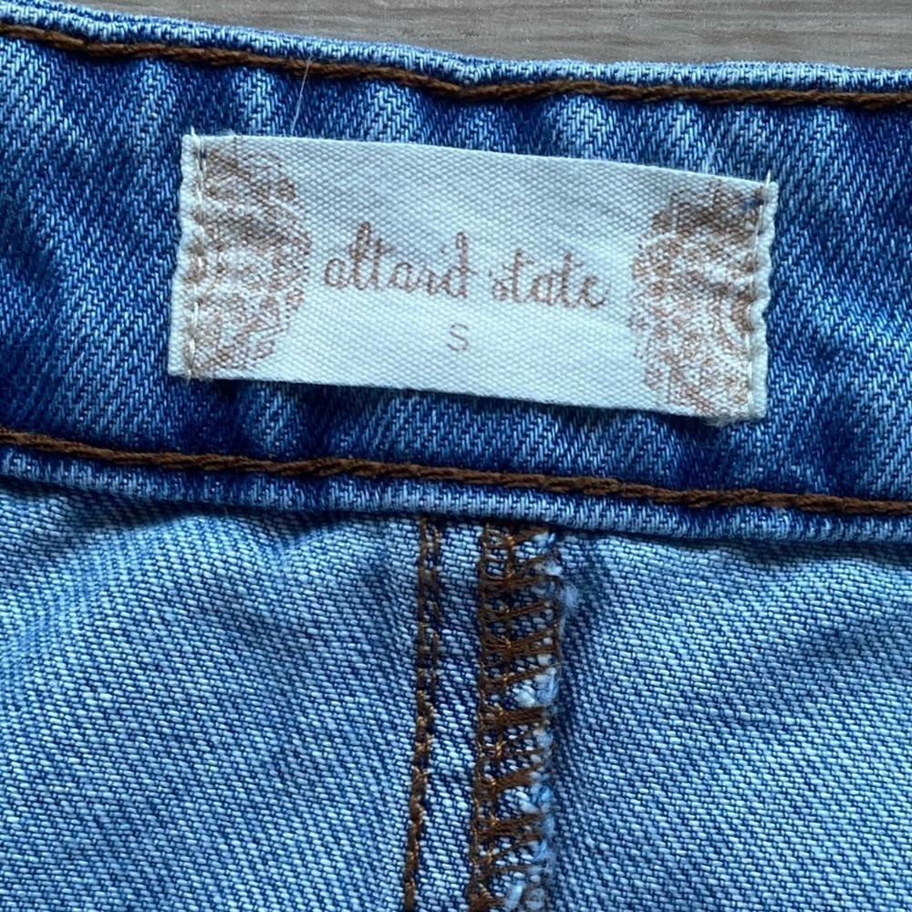 Altar'd State Zip Up Mini Skirt - Picture 6 of 8